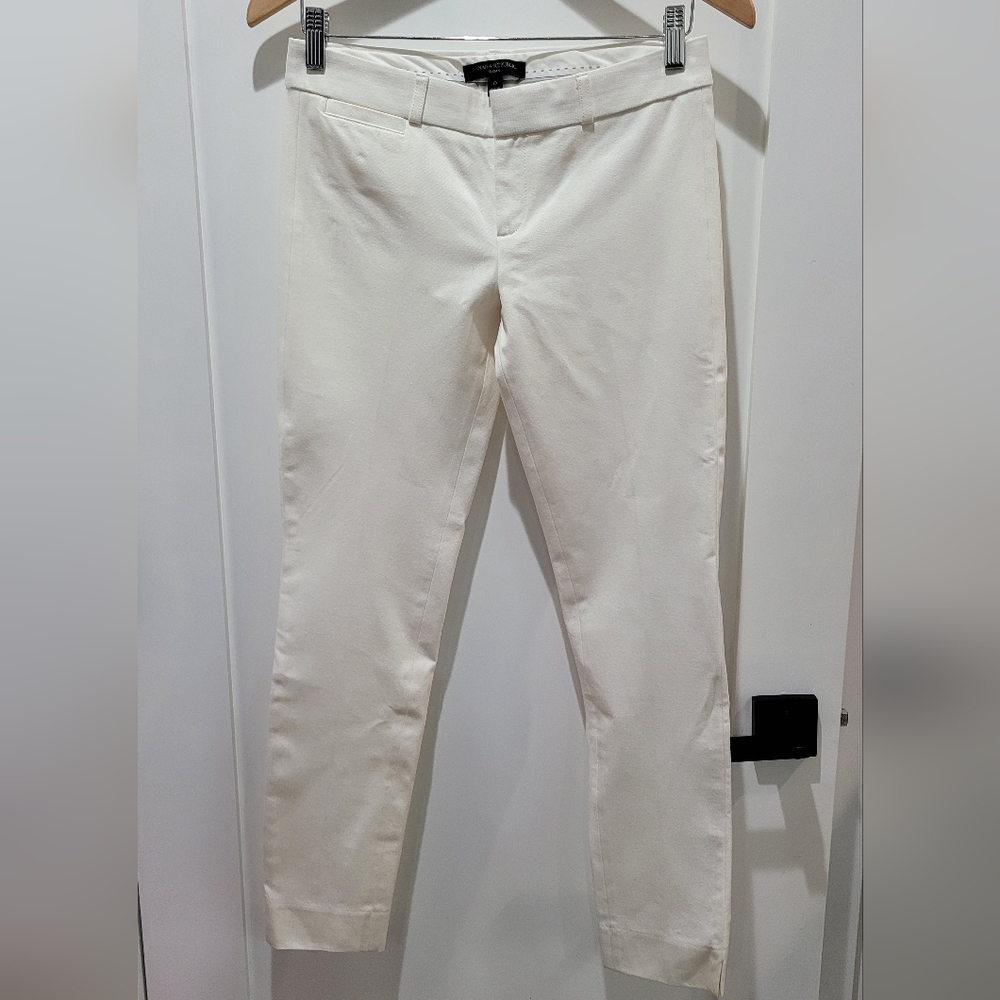 Banana Republic Cream Ankle Pants